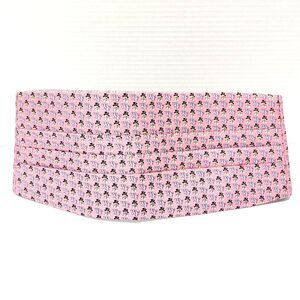 Vineyard Vines Wake Forest Demon Deacons Pink Cummerbund Wedding Groom Formal